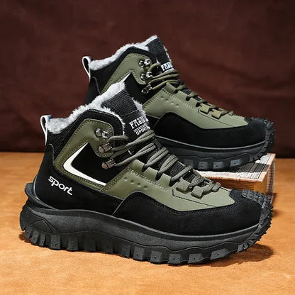Men’s Hiking & Work Boots – Durable, Waterproof, and Insulated for Winter