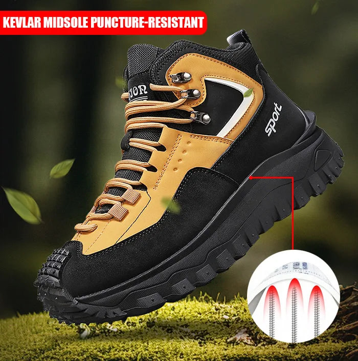 Men’s Hiking & Work Boots – Durable, Waterproof, and Insulated for Winter