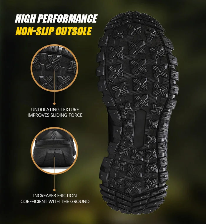 Men’s Hiking & Work Boots – Durable, Waterproof, and Insulated for Winter
