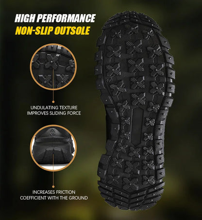 Men’s Hiking & Work Boots – Durable, Waterproof, and Insulated for Winter