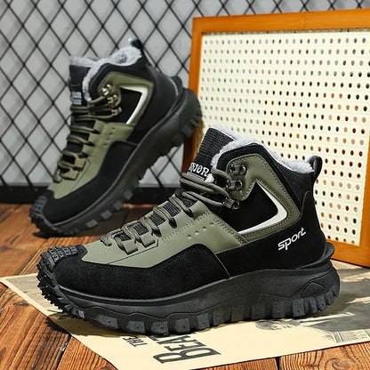Men’s Hiking & Work Boots – Durable, Waterproof, and Insulated for Winter