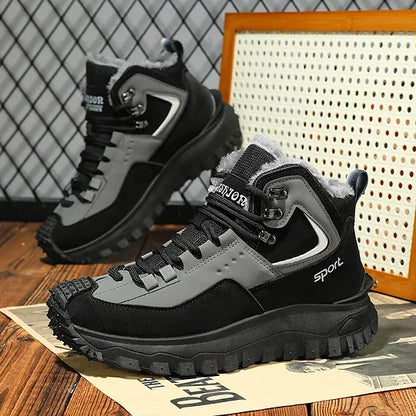 Men’s Hiking & Work Boots – Durable, Waterproof, and Insulated for Winter