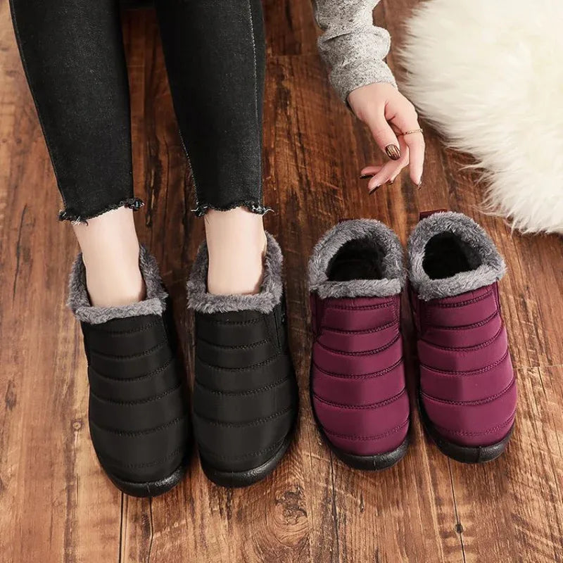 🔥Clearance Sale 75% OFF - Women's  Waterproof Orthopedic Warm Boots