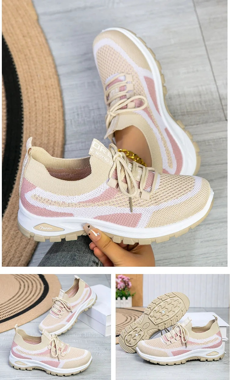 Women's lightweight, comfortable, breathable orthotic sneakers