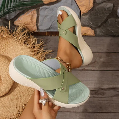 Women's Summer Platform Wedge Lightweight  Sandals