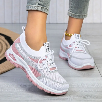 Women's lightweight, comfortable, breathable orthotic sneakers