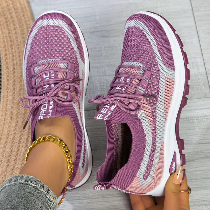 Women's lightweight, comfortable, breathable orthotic sneakers