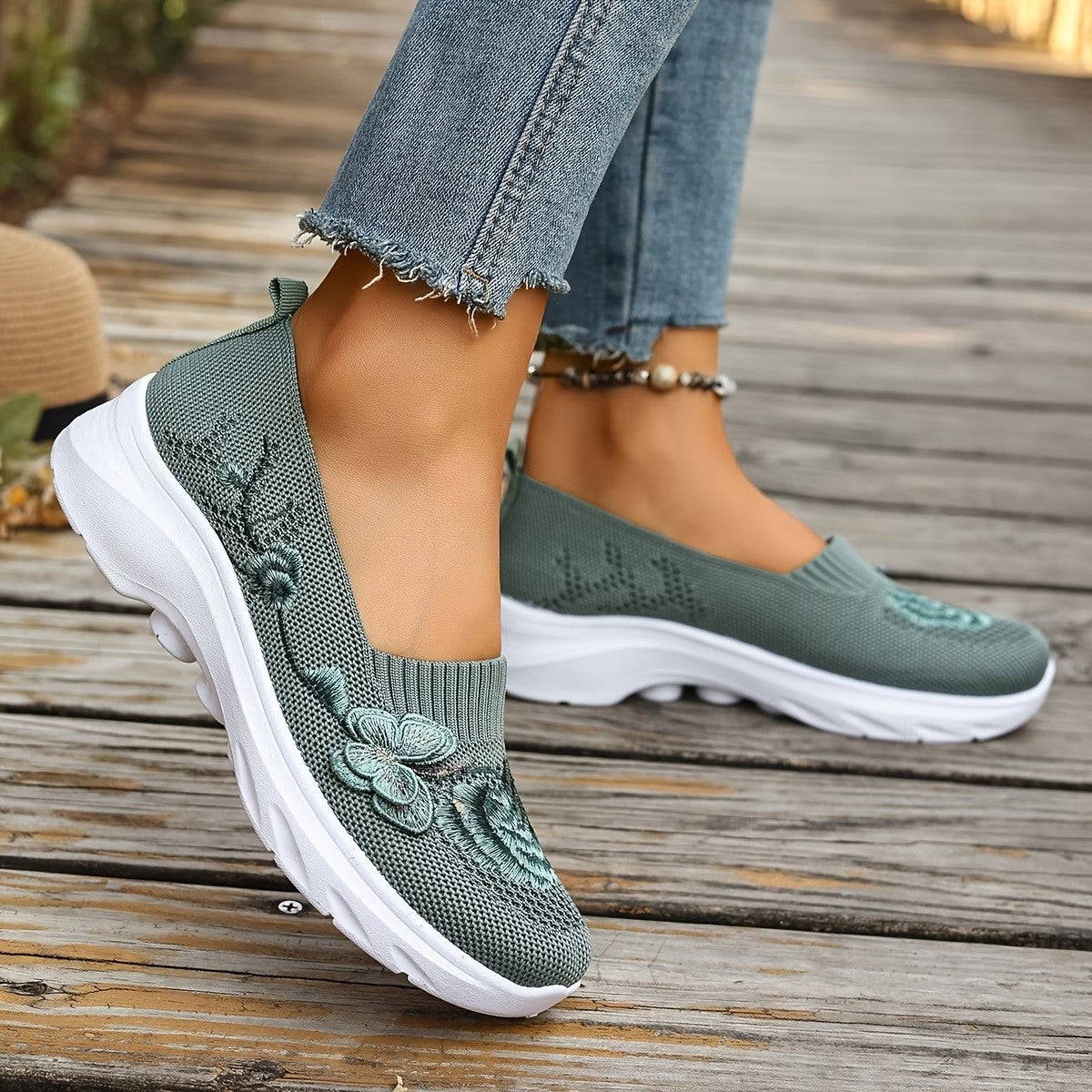 Women's Comfortable Soft-Soled Slip-On Casual Shoes