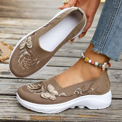 Women's Comfortable Soft-Soled Slip-On Casual Shoes