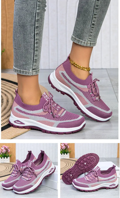 Women's lightweight, comfortable, breathable orthotic sneakers
