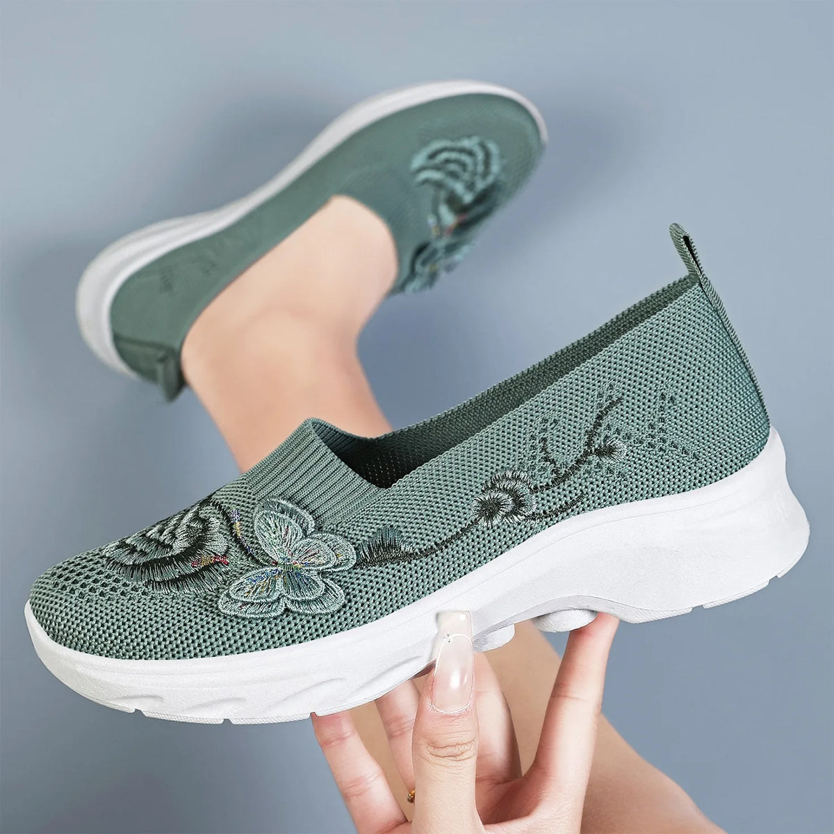 Women's Comfortable Soft-Soled Slip-On Casual Shoes