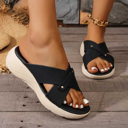 Women's Summer Platform Wedge Lightweight  Sandals