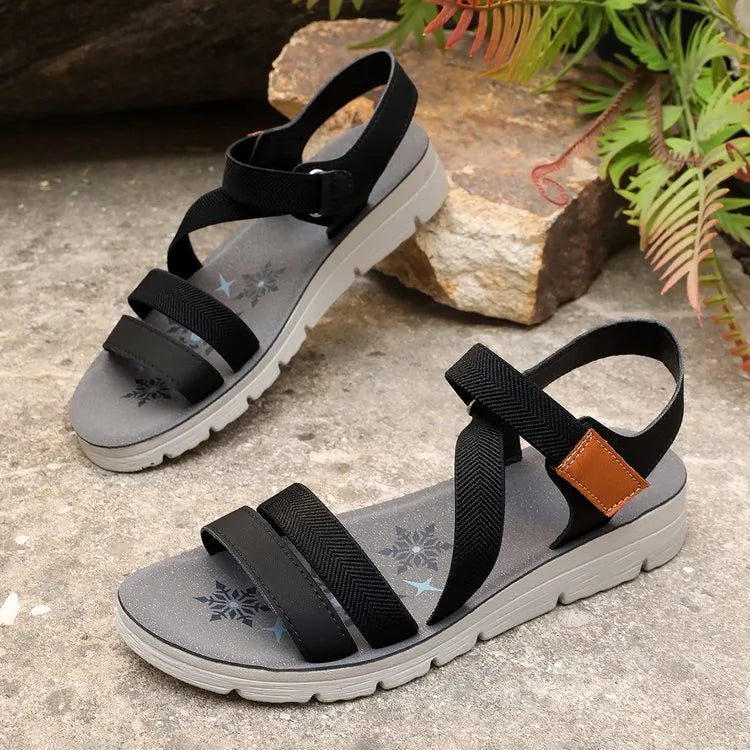 New Women's Comfortable Velcro Sandals