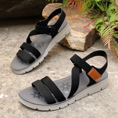 New Women's Comfortable Velcro Sandals