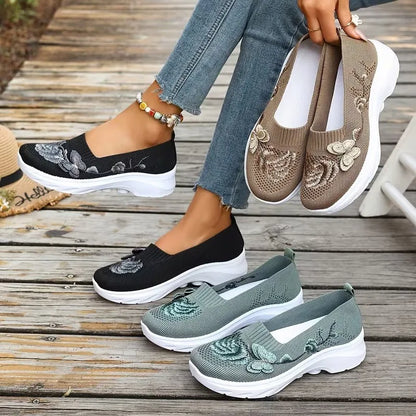 Women's Comfortable Soft-Soled Slip-On Casual Shoes