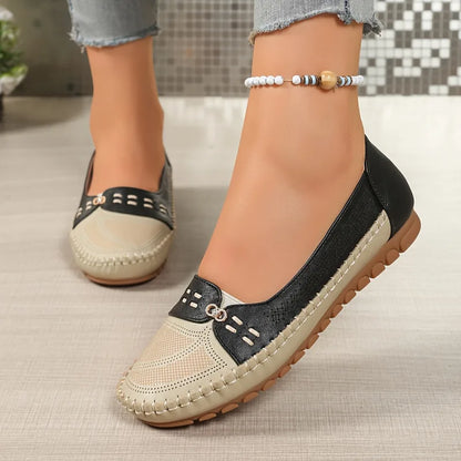 🔥Best Seller-Last Day Sale 60% OFF🔥Women's orthopedic leather shoes, Lightweight, Anti-Slip, Breathable