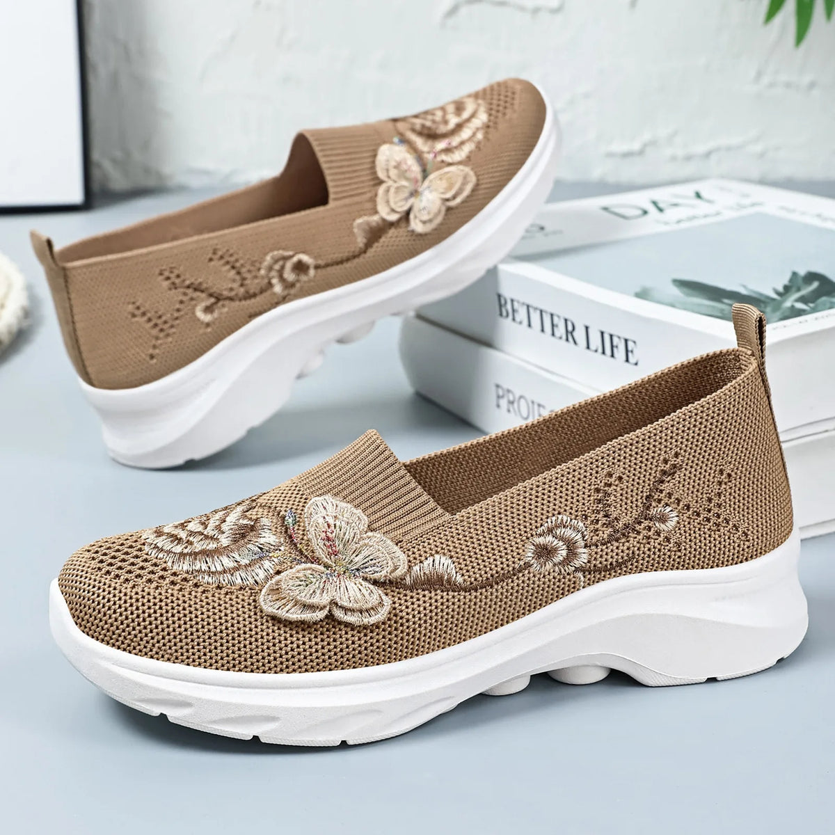 Women's Comfortable Soft-Soled Slip-On Casual Shoes