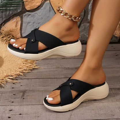 Women's Summer Platform Wedge Lightweight  Sandals