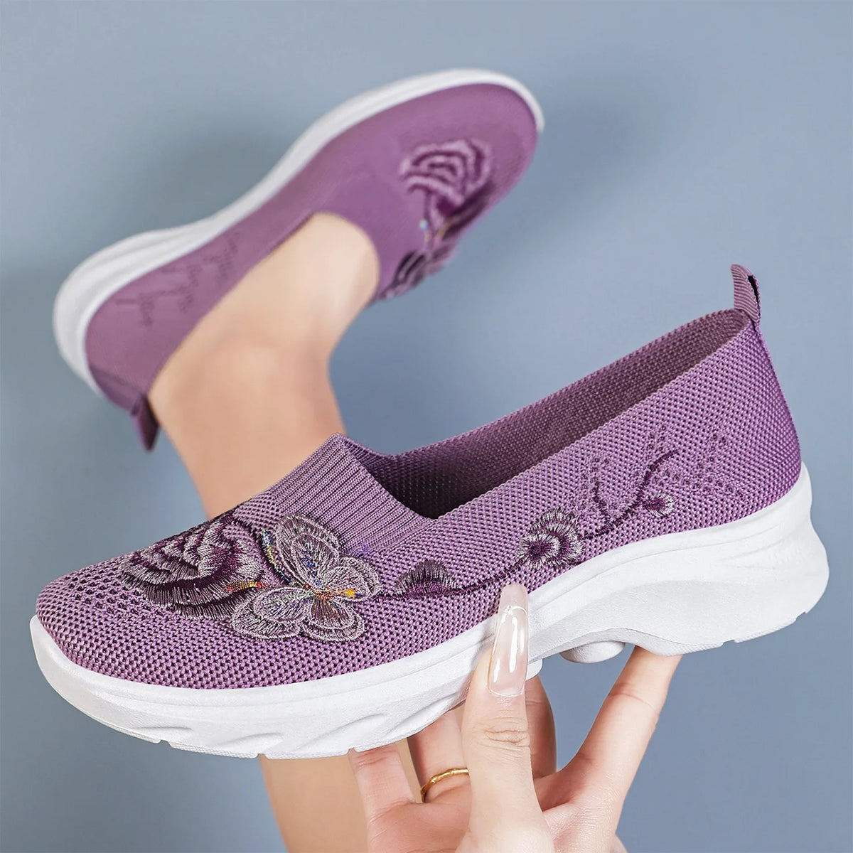 Women's Comfortable Soft-Soled Slip-On Casual Shoes