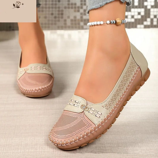 🔥Best Seller-Last Day Sale 60% OFF🔥Women's orthopedic leather shoes, Lightweight, Anti-Slip, Breathable