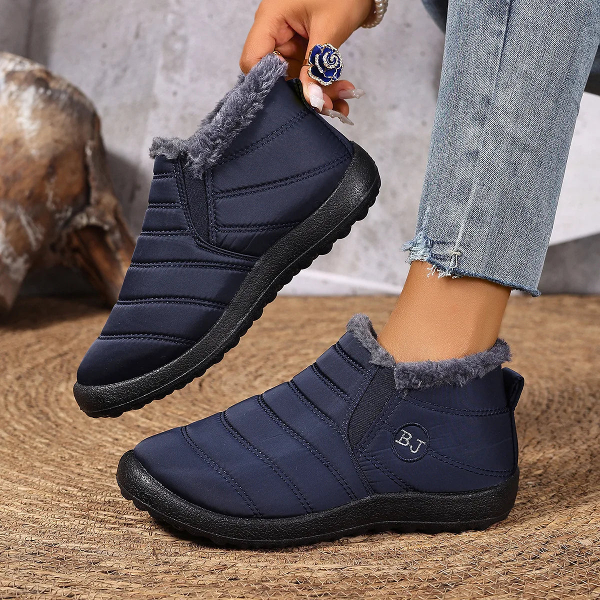 🔥Clearance Sale 75% OFF - Women's  Waterproof Orthopedic Warm Boots