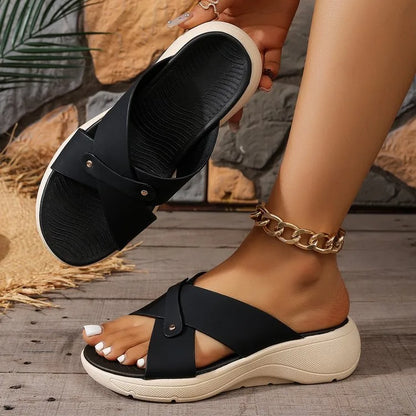 Women's Summer Platform Wedge Lightweight  Sandals