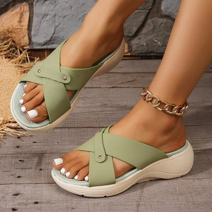 Women's Summer Platform Wedge Lightweight  Sandals