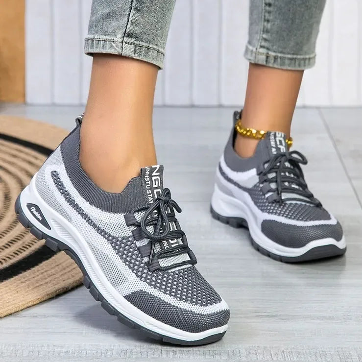 Women's lightweight, comfortable, breathable orthotic sneakers