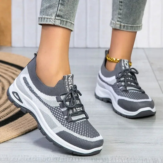 Women's lightweight, comfortable, breathable orthotic sneakers