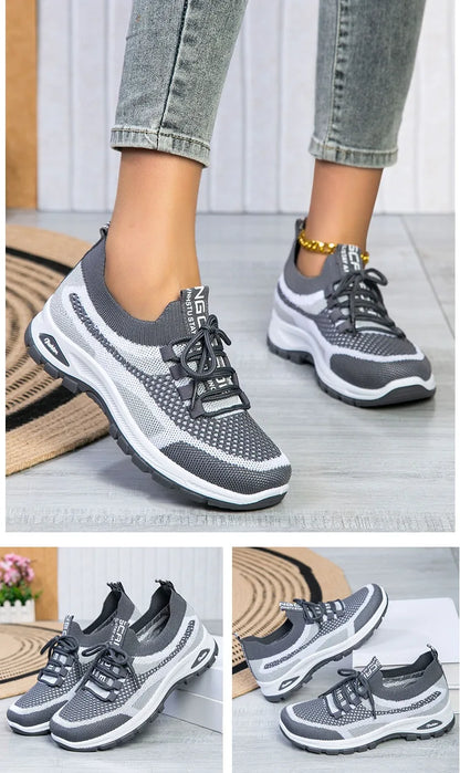 Women's lightweight, comfortable, breathable orthotic sneakers