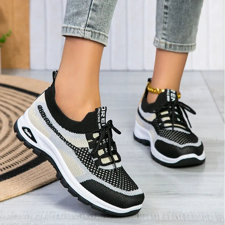 Women's lightweight, comfortable, breathable orthotic sneakers