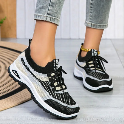 Women's lightweight, comfortable, breathable orthotic sneakers