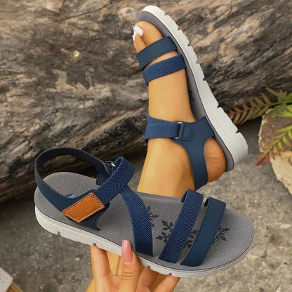New Women's Comfortable Velcro Sandals