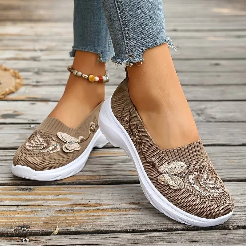 Women's Comfortable Soft-Soled Slip-On Casual Shoes