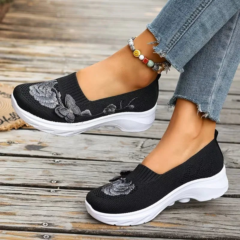 Women's Comfortable Soft-Soled Slip-On Casual Shoes