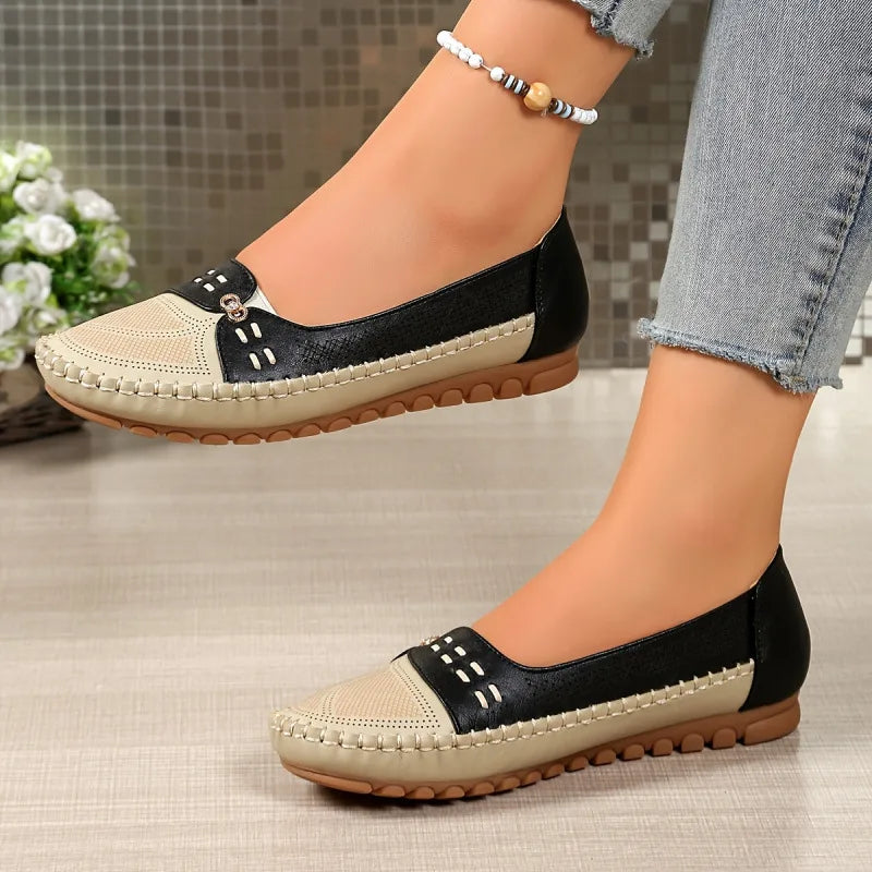 🔥Best Seller-Last Day Sale 60% OFF🔥Women's orthopedic leather shoes, Lightweight, Anti-Slip, Breathable