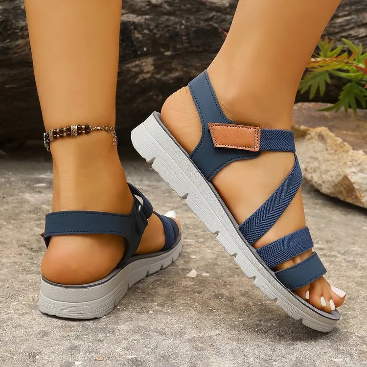 New Women's Comfortable Velcro Sandals