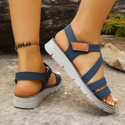New Women's Comfortable Velcro Sandals