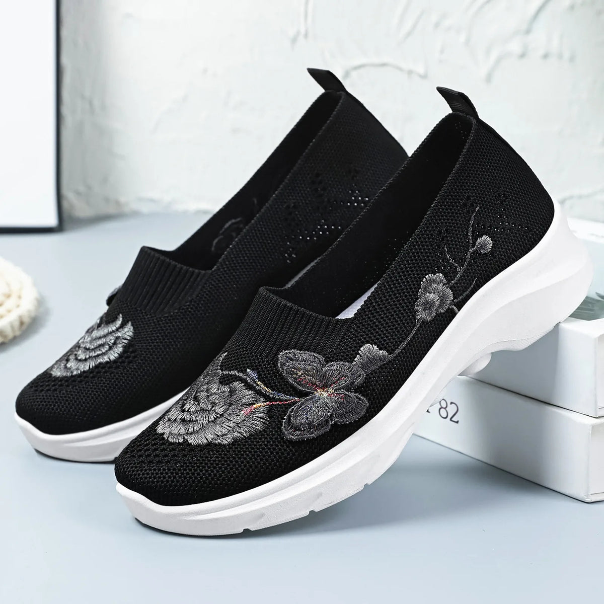 Women's Comfortable Soft-Soled Slip-On Casual Shoes