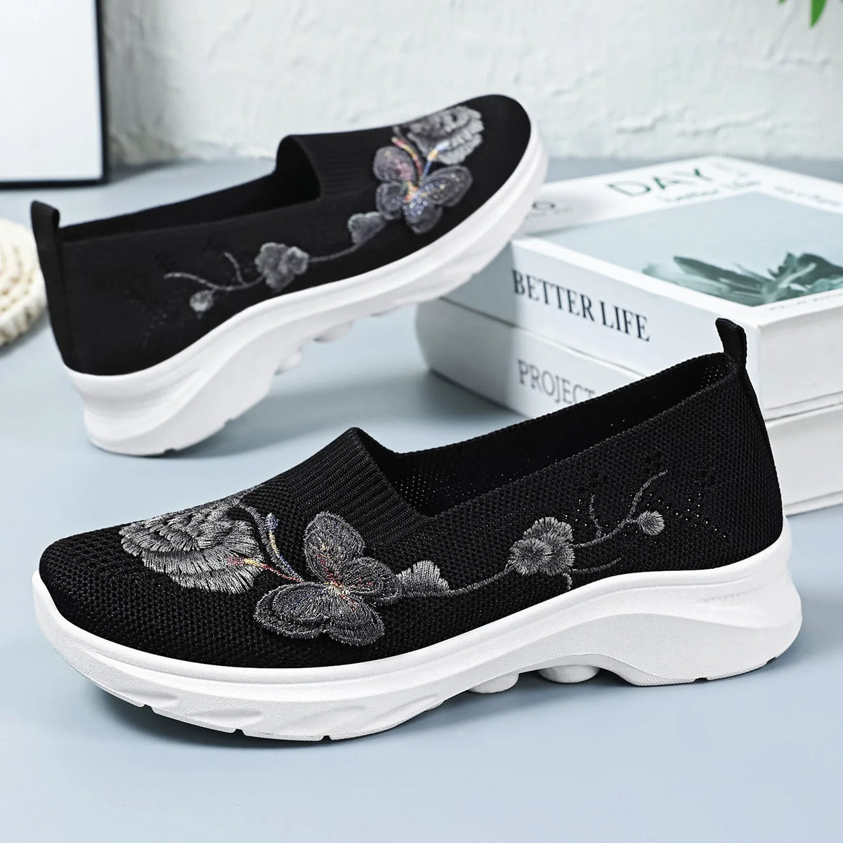 Women's Comfortable Soft-Soled Slip-On Casual Shoes