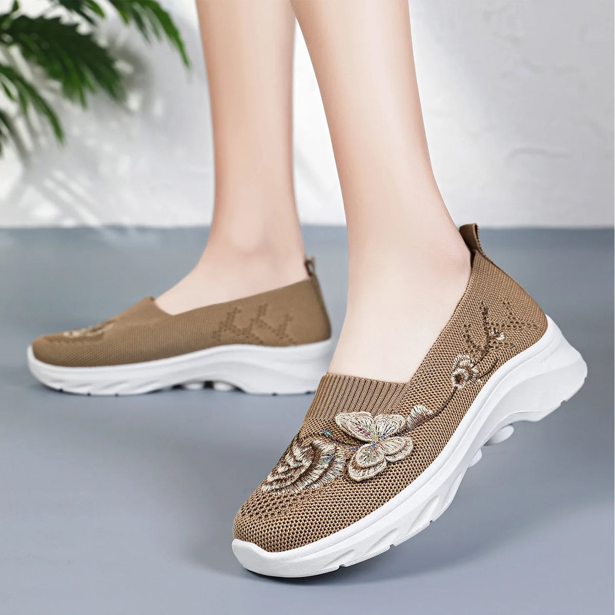 Women's Comfortable Soft-Soled Slip-On Casual Shoes