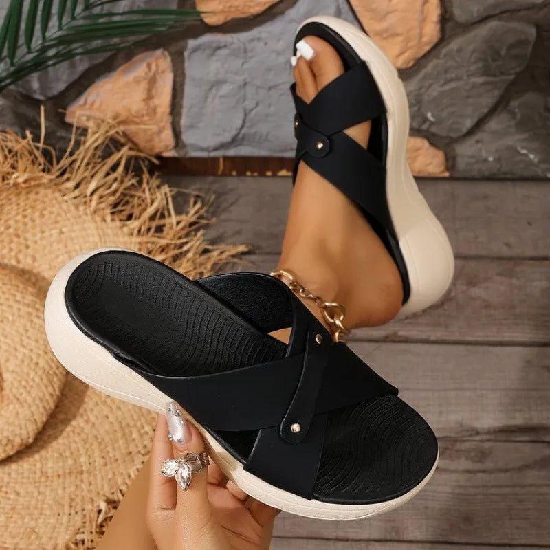 Women's Summer Platform Wedge Lightweight  Sandals