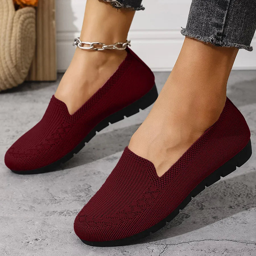 🔥Last Day 50% OFF - Orthopaedic Lightweight Knit Loafers: Ultra-Comfortable Pain Relief Slip-On Shoes