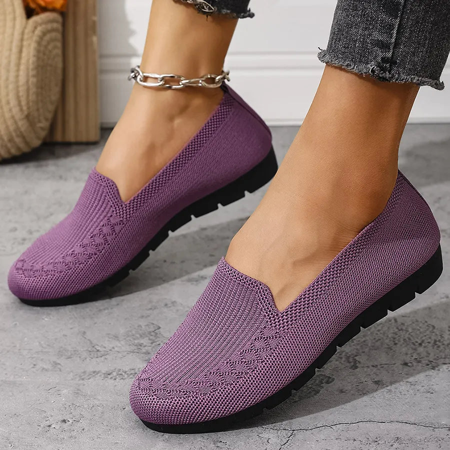 🔥Last Day 50% OFF - Orthopaedic Lightweight Knit Loafers: Ultra-Comfortable Pain Relief Slip-On Shoes
