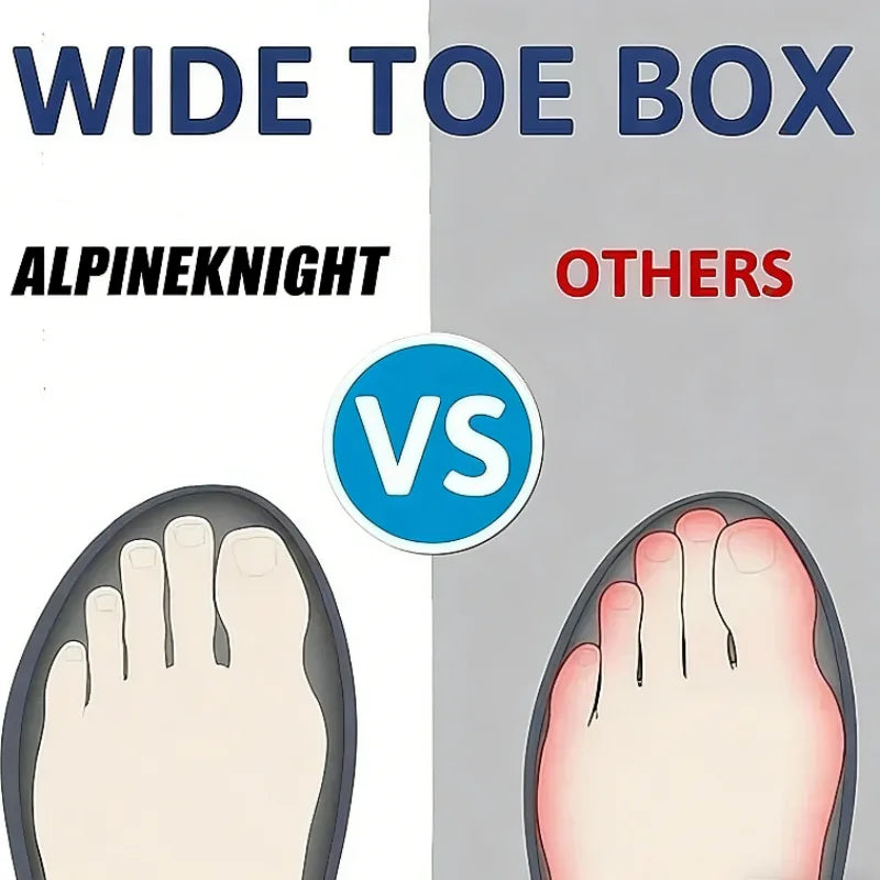 Men’s Athletic Work Shoes – Arch Support, Wide Toe Box, Breathable, Lightweight, Non-Slip, Built for Hiking & Outdoor Use
