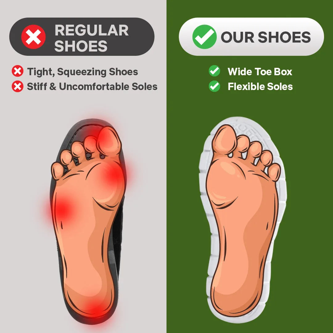 Men's Orthopedic Slip-On Walking Sneakers