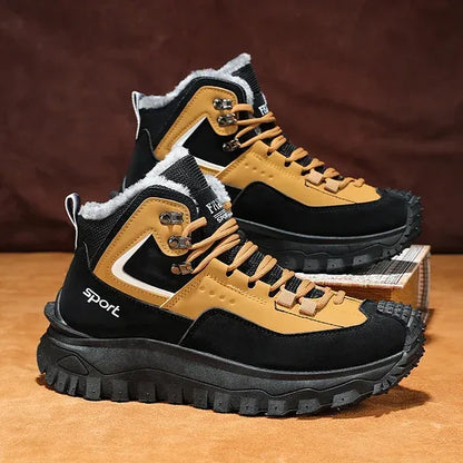 Men’s Hiking & Work Boots – Durable, Waterproof, and Insulated for Winter